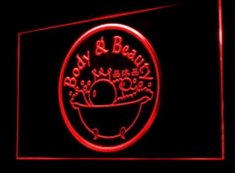 Body and beauty Salon Beautician LED Neon Sign